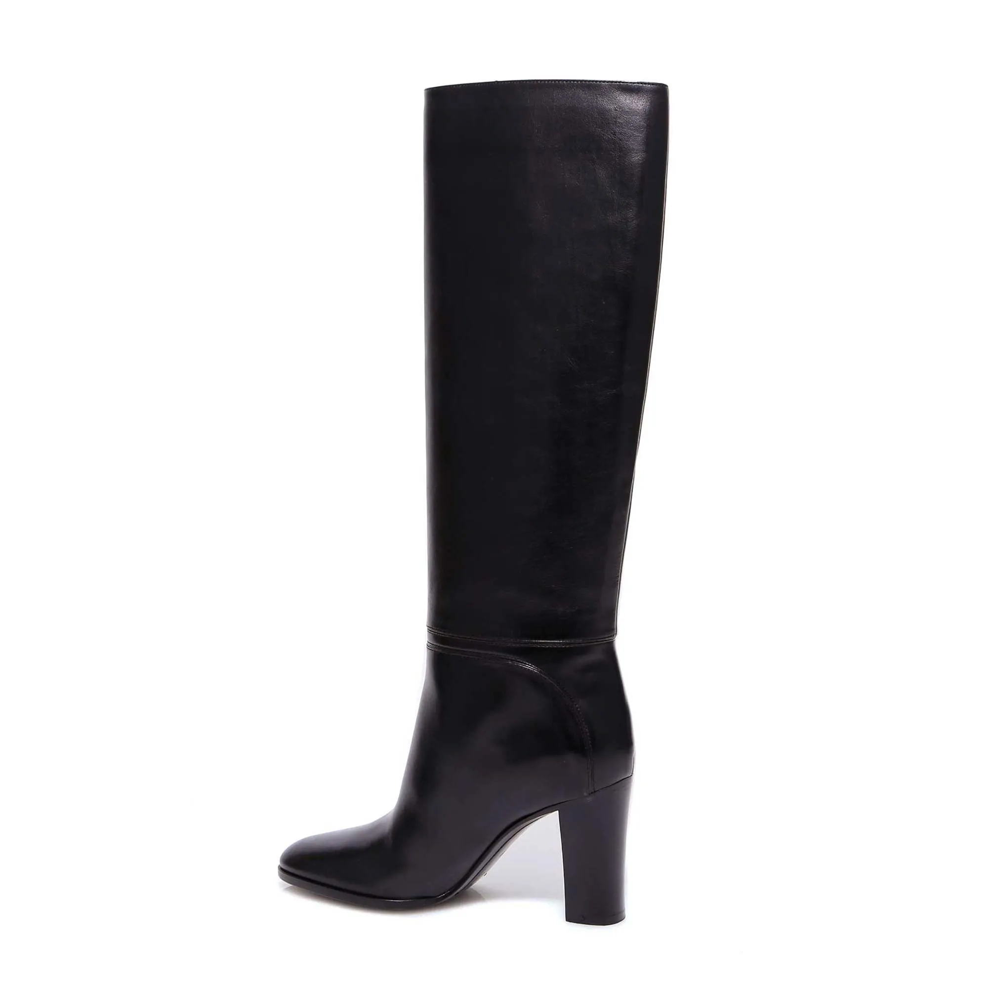 Celine Claude Chunky Heeled Boots