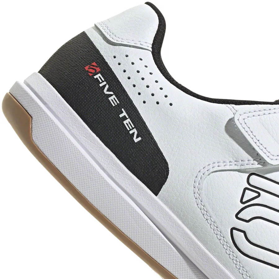 Five Ten Hellcat Mountain Clipless Shoes - Mens FTWR White/Core BLK/Red 12.5