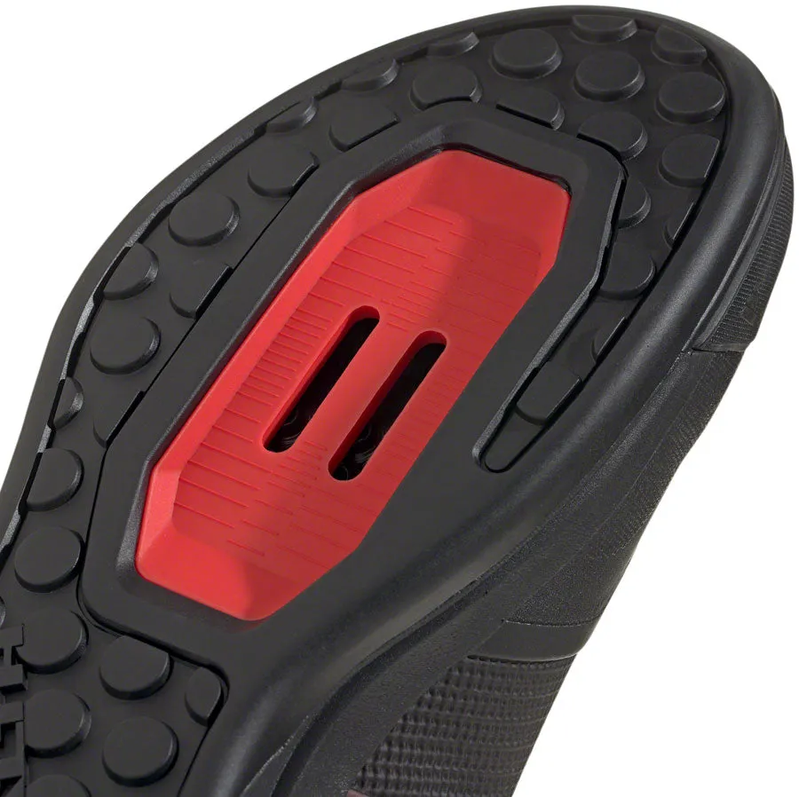 Five Ten Hellcat Pro Mountain Clipless Shoes - Mens Core BLK/Core BLK/Red 9