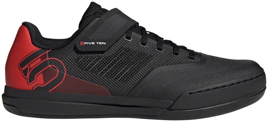 Five Ten Hellcat Pro Mountain Clipless Shoes - Mens Core BLK/Core BLK/Red 9