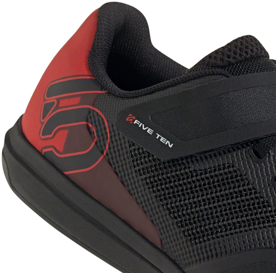 Five Ten Hellcat Pro Mountain Clipless Shoes - Mens Core BLK/Core BLK/Red 9