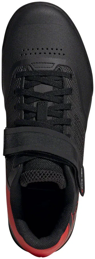 Five Ten Hellcat Pro Mountain Clipless Shoes - Mens Core BLK/Core BLK/Red 9