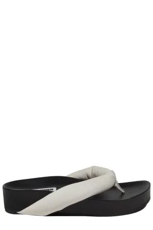 Jil Sanders Chunky-Strap Platform Sandals